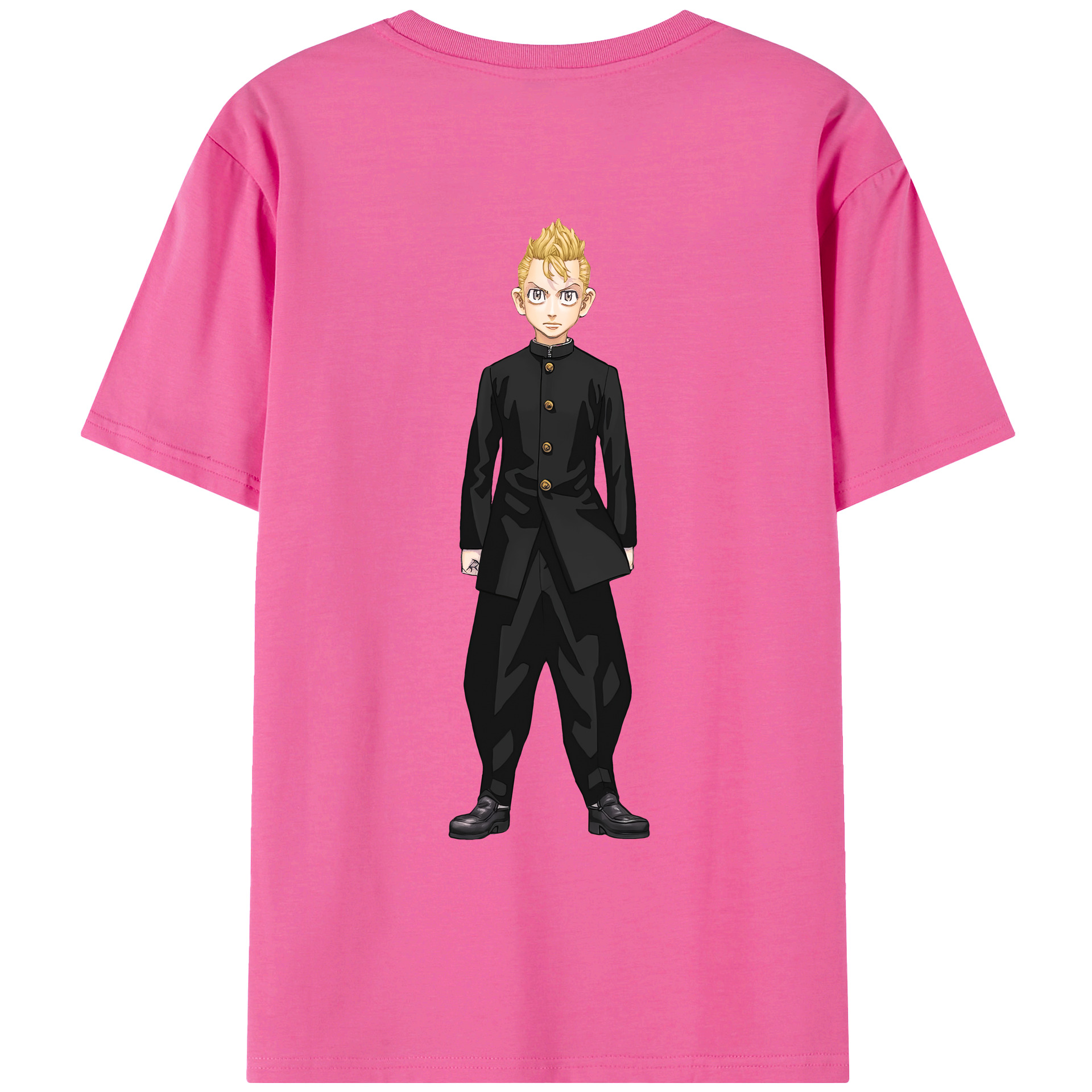 （画像用） 東京リベンジャーズ Tokyo Revengers レディース半袖Tシャツ(バックプリント)